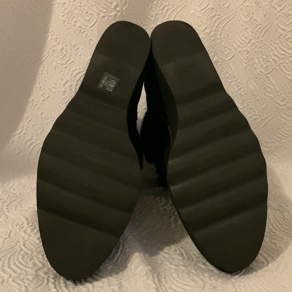 Coach Kenna Boots Black Suede Shearling size 8.5 (firm) - Picture 7 of 13